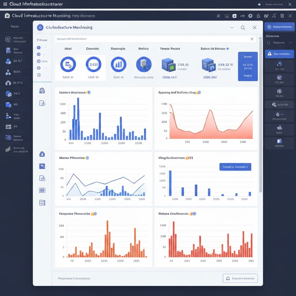 Dashboard monitoringu infrastruktury chmurowej w czasie rzeczywistym